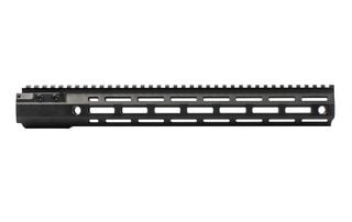 Aero Precision Mod 4 Handguard has a black anodized finish